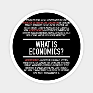 Economics Defined - Economist Magnet